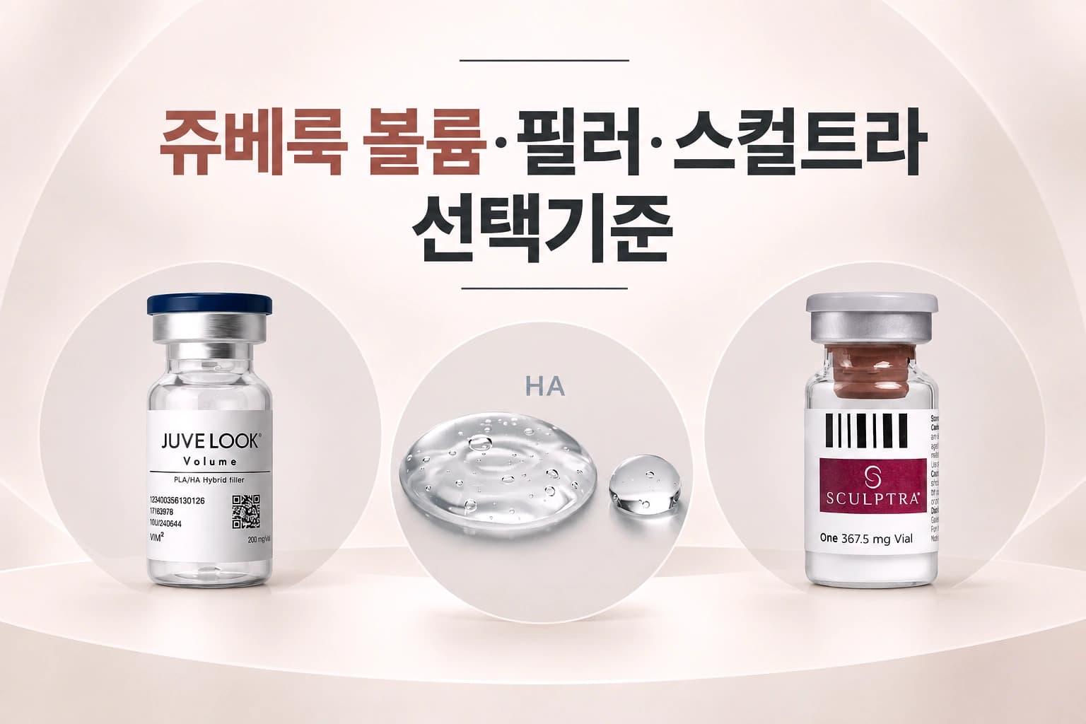 구로 피부과_ 쥬베룩 볼륨,필러,스컬트라 차이와 선택 기준을 설명하는 의료 컨텐츠