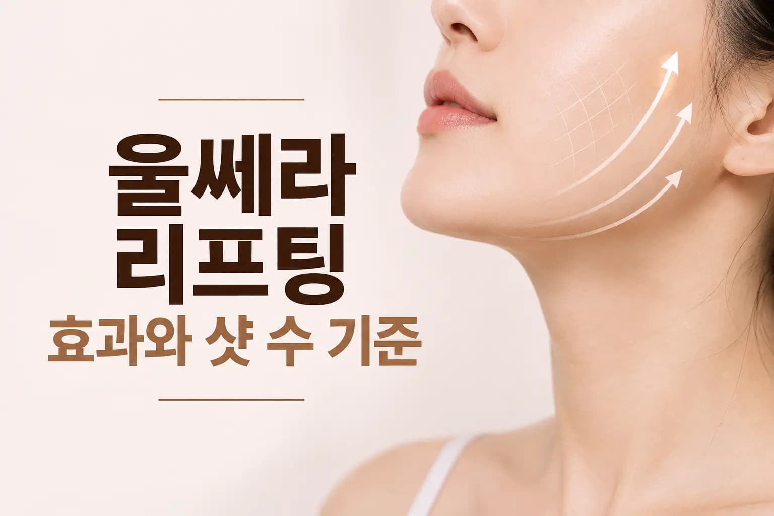 울쎄라 리프팅 원리와 효과를 안내하는 의료 컨텐츠