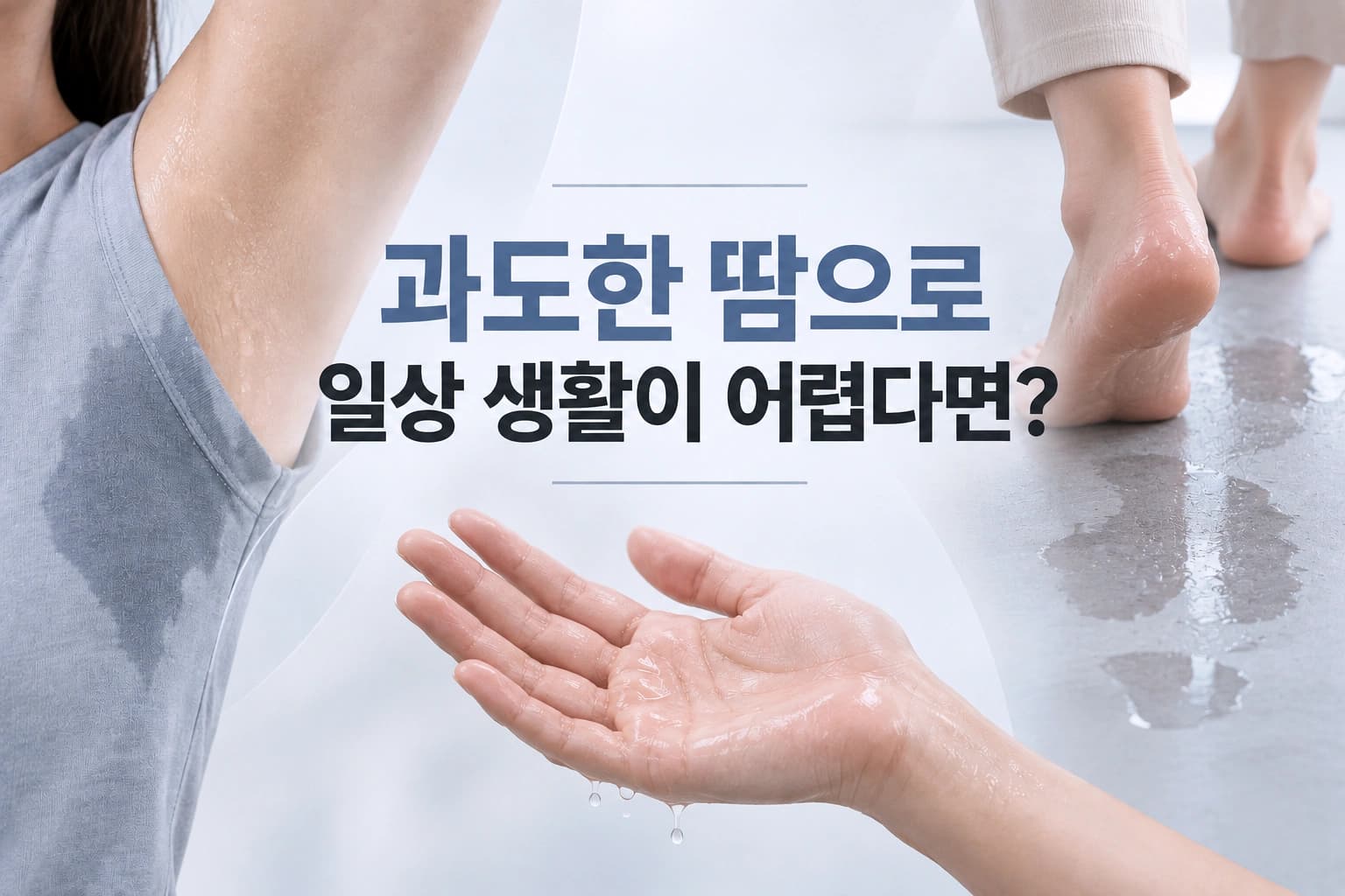 다한증 보톡스의 원리와 적합한 유형을 안내하는 컨텐츠
